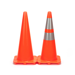 RC700A-3 SOLID ORANGE PVC COMMERCIUM CONI